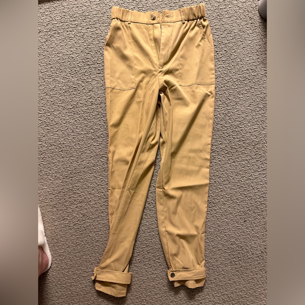 Tan Joggers